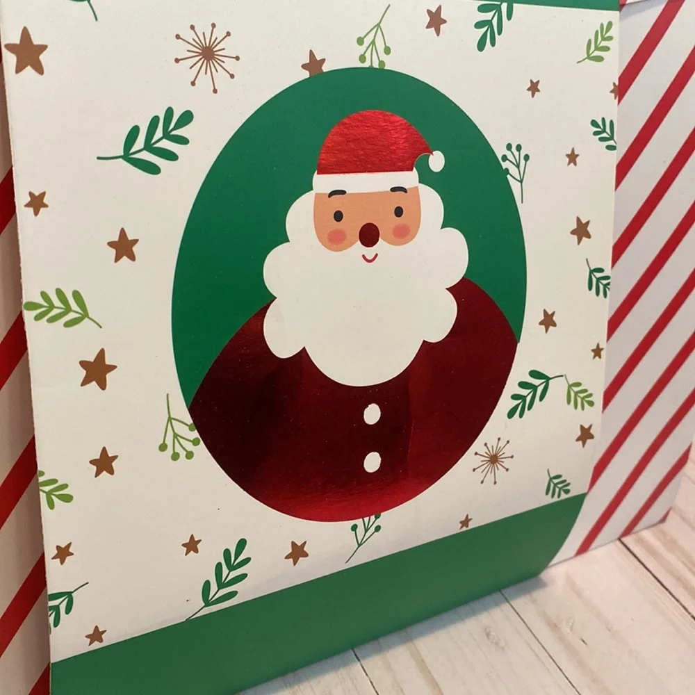 👗🛍️DIY Christmas gift boxes w handle🛍️
